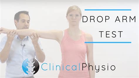 rotator cuff tear test drop arm|drop arm test shoulder positive.